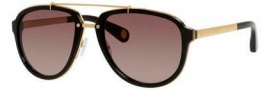 Marc Jacobs 515/S Sunglasses Sunglasses - 00OT Yellow Gold / Black (PB pink gradient lens)