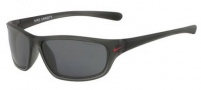 Nike Varsity EV0821 Sunglasses Sunglasses - 005 Crystal Matte Dark Grey / University Red with Grey Lens
