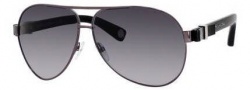 Marc Jacobs 445/S Sunglasses Sunglasses - 0CVL Dark Ruthenium / Black (HD gray gradient lens)