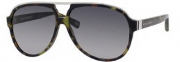 Marc Jacobs 421/S Sunglasses Sunglasses - 0YBX Havana Green (HD gray gradient lens)