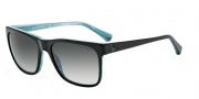 Emporio Armani EA4002 Sunglasses Sunglasses - 50528G Black Blue / Grey Gradient