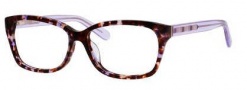 Kate Spade Demi/F Eyeglasses Eyeglasses - 0EZ2 Plum Havana Lavender