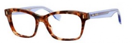 Fendi 0027 Eyeglasses Eyeglasses - 07OK Beige Havana / Lilac