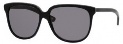 Bottega Veneta 160/S Sunglasses Sunglasses - 0807 Black / Black (BN dark gray lens)