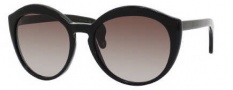 Bottega Veneta 195/S Sunglasses Sunglasses - 0807 Black (HA brown gradient lens)