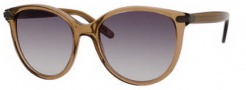 Bottega Veneta 219/S Sunglasses Sunglasses - 0LRL Brown (N3 gray gradient lens)