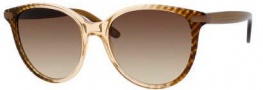 Bottega Veneta 219/S Sunglasses Sunglasses - 0SJ9 Cross Brown (JD brown gradient lens)