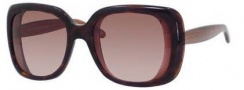 Bottega Veneta 228/S Sunglasses Sunglasses - 013E Havana Brown Transparent (S1 brown gradient lens)