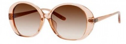 Bottega Veneta 230/F/S Sunglasses Sunglasses - 054P Transparent Rust (JD brown gradient lens)