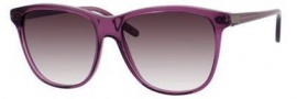 Bottega Veneta 231/S Sunglasses Sunglasses - 0367 Transparent Cyclamen (JS gray gradient lens)