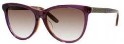 Bottega Veneta 251/F/S Sunglasses Sunglasses - 0F35 Purple Brown (J8 mauve gradient lens)