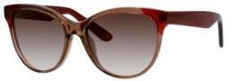 Bottega Veneta 262/S Sunglasses Sunglasses - 04CT Transparent Brown (JS gray gradient lens)