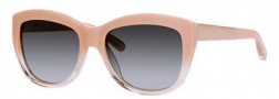 Bobbi Brown The Grace/S Sunglasses Sunglasses - 0FB6 Blush Fade (Y7 gray gradient lens)