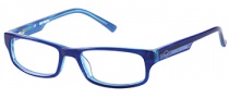 Harley Davidson HDT 106 Eyeglasses Eyeglasses - BL: Blue / Bright Blue