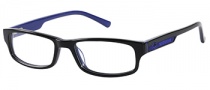 Harley Davidson HDT 106 Eyeglasses Eyeglasses - BLK: Black / Blue