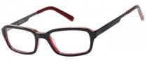 Harley Davidson HDT 110 Eyeglasses Eyeglasses - BRN: Dark Brown / Red