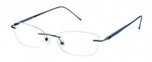 Hilco Frameworks 411 Eyeglasses Eyeglasses - Antique Blue