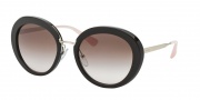Prada PR 16QS Sunglasses Sunglasses - DHO0A6 Brown / Brown Gradient