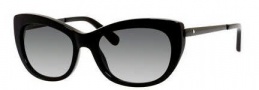 Kate Spade Jayna/S Sunglasses Sunglasses - 0807 Black (Y7 gray gradient lens)
