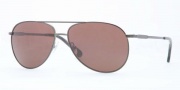 Brooks Brothers BB4025 Sunglasses Sunglasses - 164673 Brushed Olive / Brown Solid