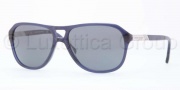 Brooks Brothers BB5013 Sunglasses Sunglasses - 607087 Dark Blue / Blue Grey Solid