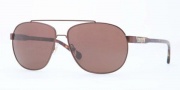 Brooks Brothers BB4027 Sunglasses  Sunglasses - 165373 Satin Brown / Brown Solid