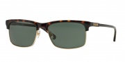 Brooks Brothers BB4026 Sunglasses Sunglasses - 600171 Dark Tortoise / Green Solid