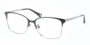 Coach HC5048 Eyeglasses Olivia Eyeglasses - 9164 Satin Black / Shiny Dark Silver