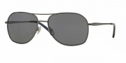 Brooks Brothers BB4023 Sunglasses Sunglasses - 156781 Gunmetal / Grey Solid Polarized