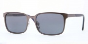 Brooks Brothers BB4022 Sunglasses Sunglasses - 164487 Satin Gunmetal / Grey Blue Solid
