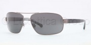 Brooks Brothers BB4012 Sunglasses Sunglasses - 156787 Gunmetal / Grey Solid
