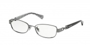 Coach HC5054 Eyeglasses Faina Eyeglasses - 9186 Gunmetal / White
