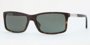 Brooks Brothers BB5014 Sunglasses Sunglasses - 606571 Matte Tortoise / Green Solid