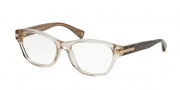 Coach HC6050 Eyeglasses Lakota Eyeglasses - 5235 Brown Crystal / Beige