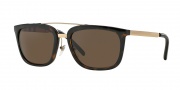 Burberry BE4167Q Sunglasses Sunglasses - 300273 Dark Havana / Brown