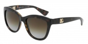 Dolce & Gabbana DG6087 Sunglasses Sunglasses - 502/T5 Havana / Polarized Brown Gradient