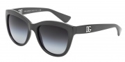 Dolce & Gabbana DG6087 Sunglasses Sunglasses - 26768G Matte Opal Grey / Grey Gradient