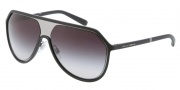 Dolce & Gabbana DG6084 Sunglasses Sunglasses - 26168G Black Rubber / Grey Gradient