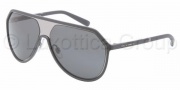 Dolce & Gabbana DG6084 Sunglasses Sunglasses - 265187 Grey Rubber / Grey