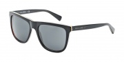 Dolce & Gabbana DG4229 Sunglasses Sunglasses - 187187 Top Black on Grey / Grey