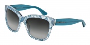 Dolce & Gabbana DG4226 Sunglasses Sunglasses - 28538G Light Blue / Grey Gradient
