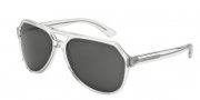 Dolce & Gabbana DG4224 Sunglasses Sunglasses - 656/87 Clear / Grey