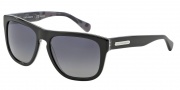 Dolce & Gabbana DG4222 Sunglasses Sunglasses - 2803T3 Top Black / Polarized Grey Gradient
