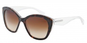 Dolce & Gabbana DG4220 Sunglasses Sunglasses - 279513 Havana Pearl White / Brown Gradient