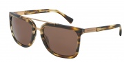 Dolce & Gabbana DG4219 Sunglasses Sunglasses - 259773 Matte Flame Havana / Brown