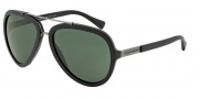 Dolce & Gabbana DG4218 Sunglasses Sunglasses - 193471 Matte Black / Grey Green