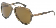Dolce & Gabbana DG4218 Sunglasses Sunglasses - 280173 Matte Green / Brown