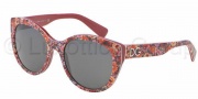 Dolce & Gabbana DG4217 Sunglasses Sunglasses - 279187 Top Mosaic on Red / Grey