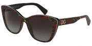 Dolce & Gabbana DG4216 Sunglasses Sunglasses - 29388G Printing Roses on Black / Grey Gradient