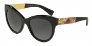 Dolce & Gabbana DG4215 Sunglasses Sunglasses - 501T3 Black / Polarized Grey Gradient